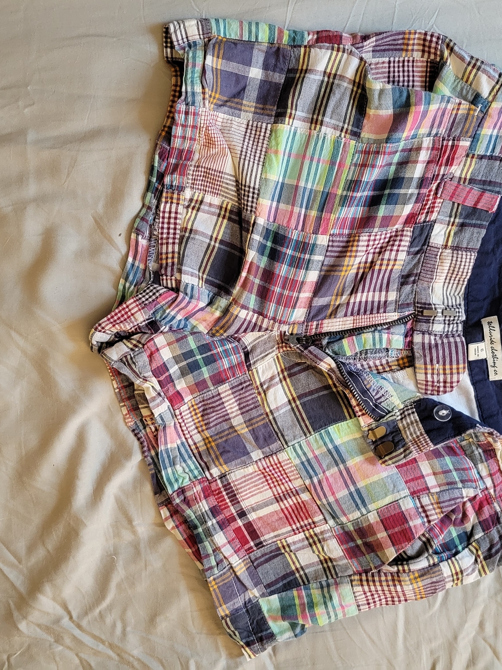 Telluride Clothing Company Madras Shorts